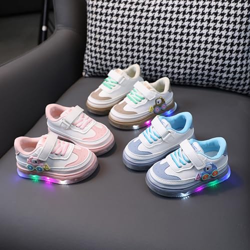 Toddler Infant Kids Light Up Platform Heel Flat Sneakers Running Newborn Baby Sports Toddler Girl Size 11 Shoes3