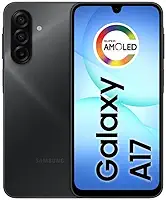 Celular Samsung Galaxy A17, 256GB, 8GB, 50MP Tela 6.7", IP54 - Preto
