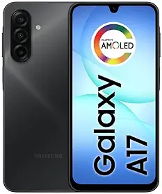 Celular Samsung Galaxy A17, 256GB, 8GB, 50MP Tela 6.7", IP54 - Preto