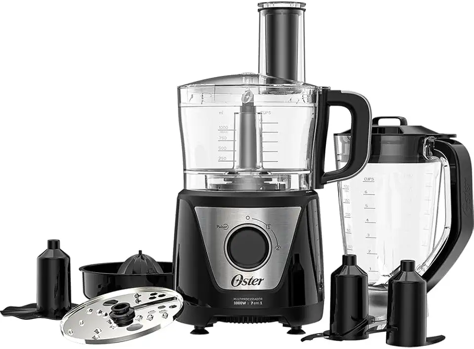 Oster MULTIPROCESSADOR OMPR850 7 EM 1 PRETO, 220V