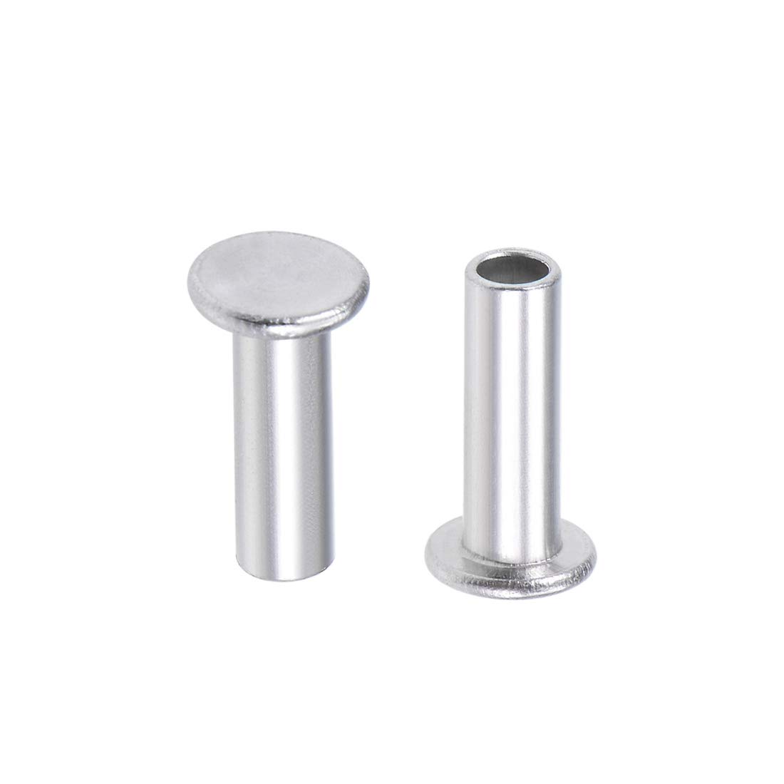 Aluminum Rivets - 100 Pack 6mm x 10mm -11