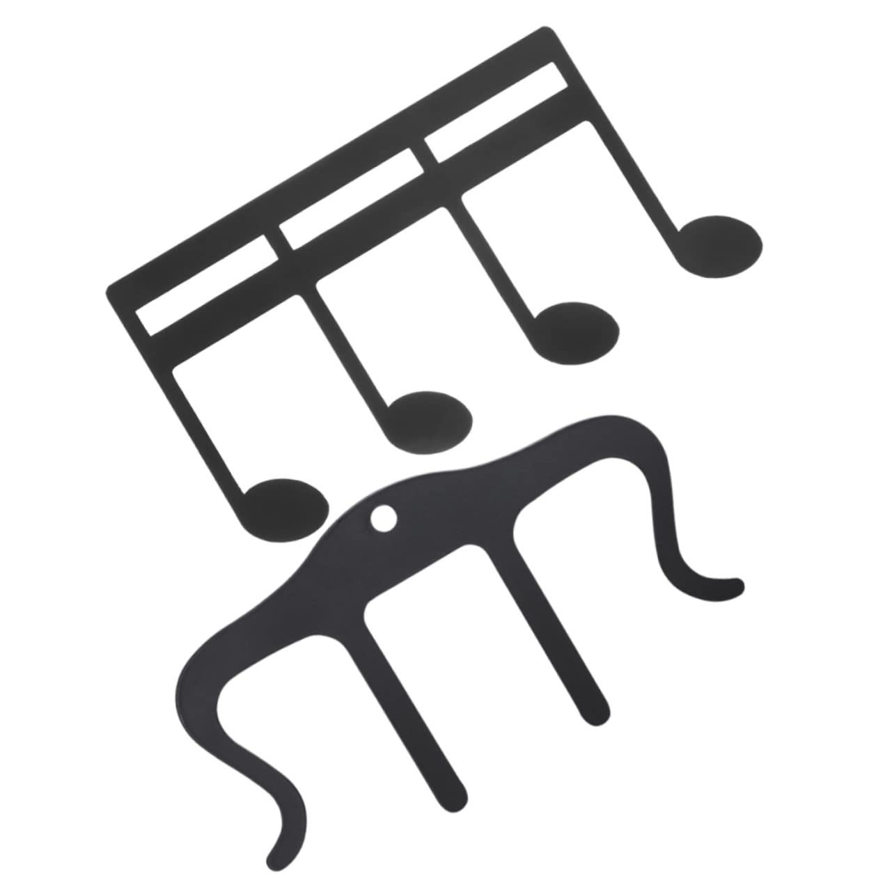 Abaodam 10stücke Förmige Metall Notenklammern Praktische Musikblatt-halter Für Klavier Und Instrumente Starke Haltekraft Zum Öffnen Von Notenbüchern Vermeidung Von Seitenumblättern