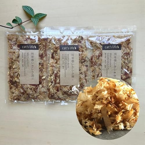 ドッグズライフ dog's life 猫 犬用 かつおぶし 鰹節 宗田節ふわふわ削り 15g×3個【高知県産 天然100% 国産 無添加 おやつ】