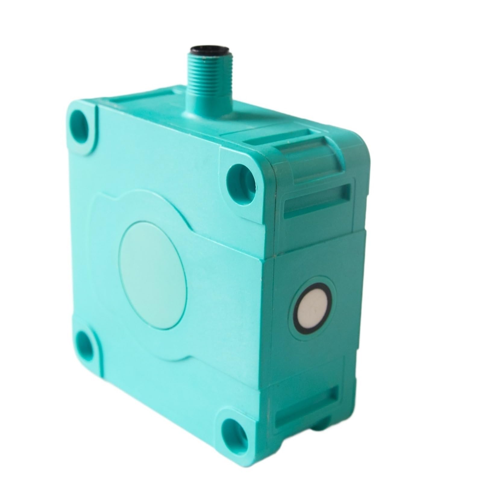 Sensor ultrasónico cuadrado NPN PNP NO NC Sensor de detección ultrasónico analógico 10-30 V 0-10 V 4-20 mA Interruptor de proximidad ultrasónico(Black)
