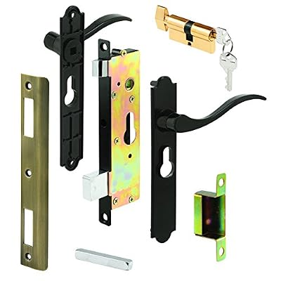 Prime-Line ProductsK 5438 Contemporary Keyed Security Door Latch, Black
