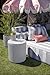 Veradek Outdoor Cooler Side Table - 2 in 1 - Designed for use as Outdoor Side Table, Patio Decor and Ice Chest