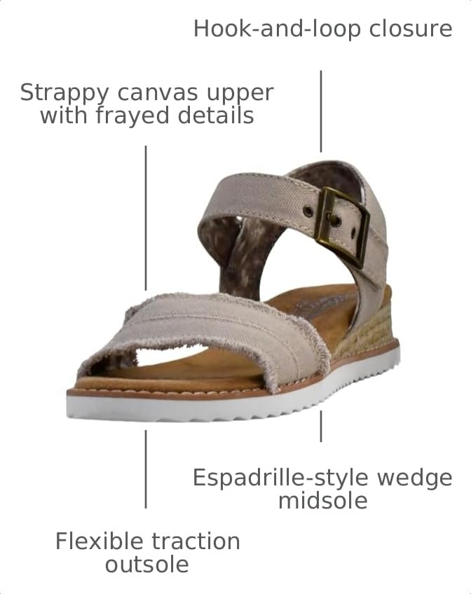 Image of Skechers Women's Desert Kiss - Adobe Princess Sandal,