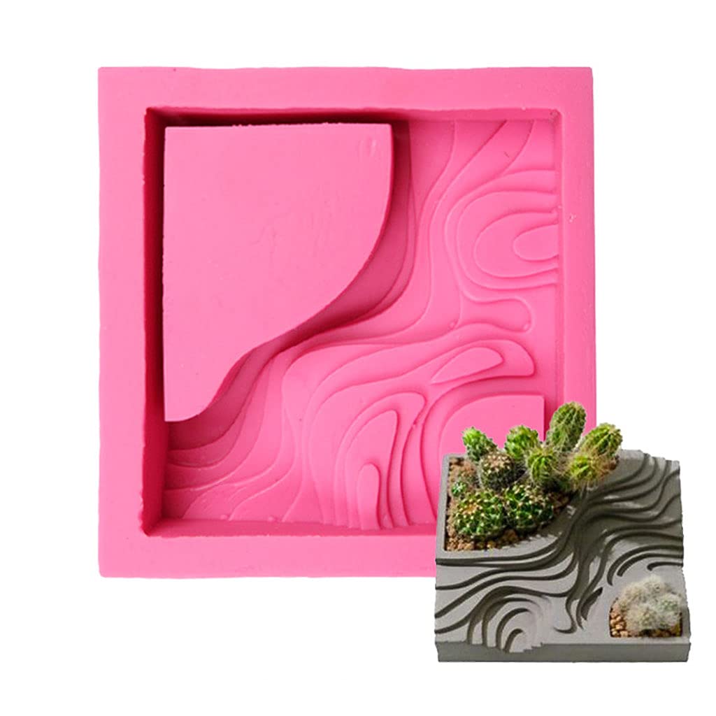 Moldes de silicona para fondant, exquisitos flores suculentas, hechas a mano, herramientas de decoración de pasteles de resina para cocina, juego de galletas