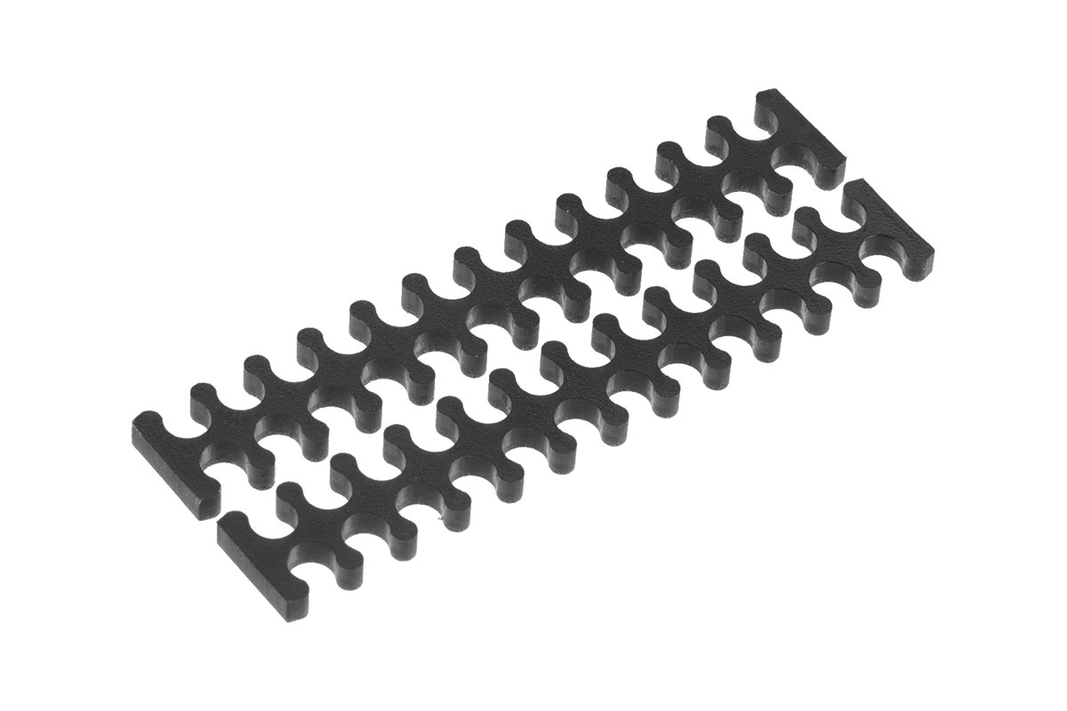 Alphacool 24757 Eiskamm X24-3mm Black - 2 pcs Modding Eiskamm