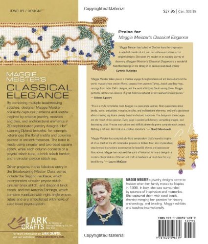 Maggie Meister's Classical Elegance: 20 Beaded Jewelry Designs (Beadweaving Master Class)