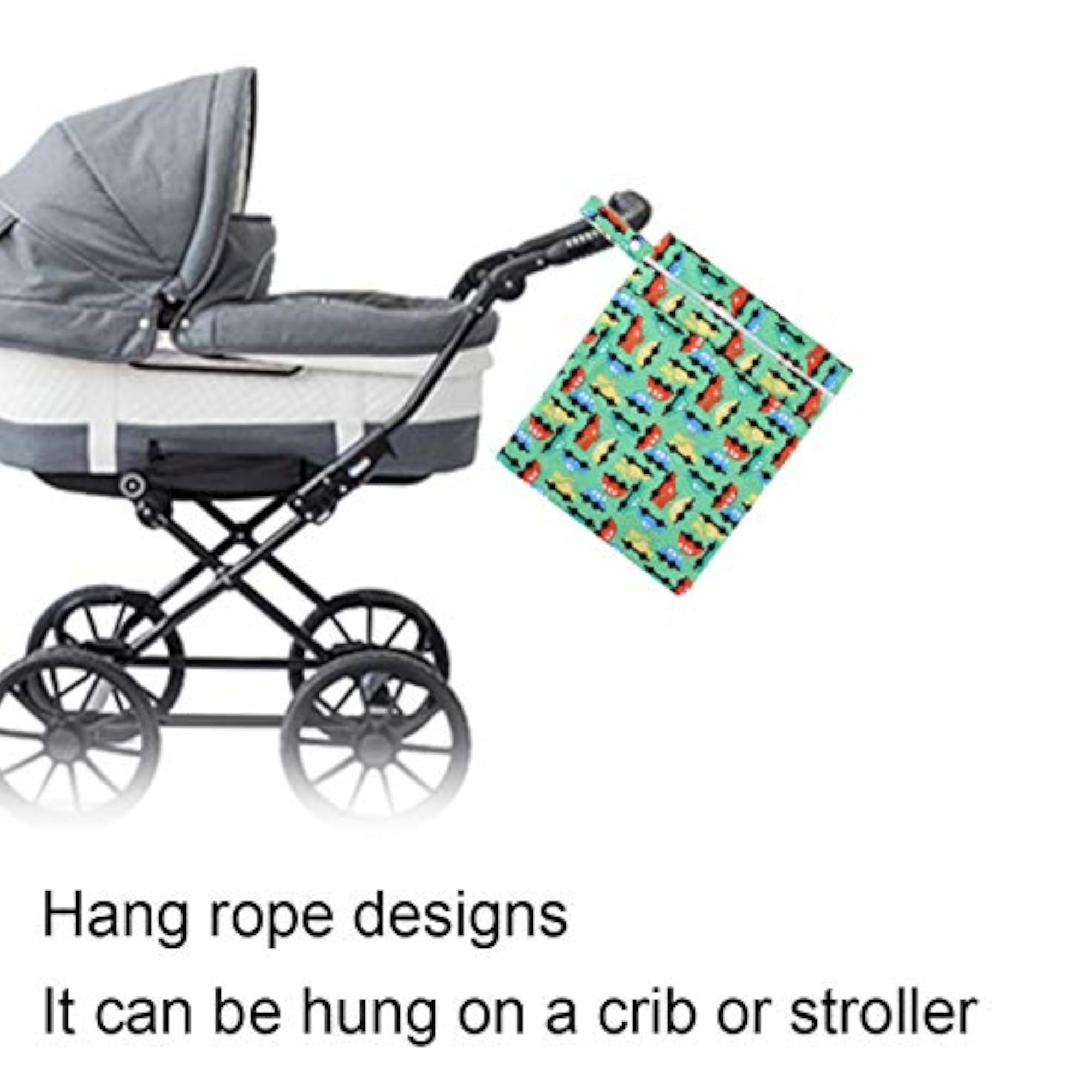 Diaper Bag, Waterproof Large Capacity Storage Bag