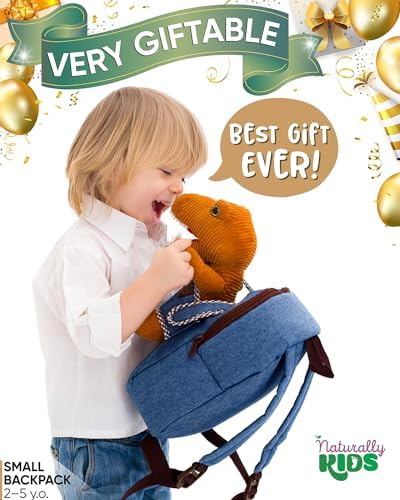 Naturally KIDS Mochilas con peluche