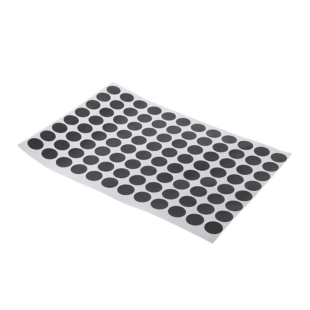 Ldabrye 96 Pieces Billiard Spot Sticker Snooker Spot Table Marker Dots Pool Ball Position Marker Stickers for Billiards Practice