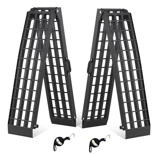 Rampas plegables de aluminio de 7.5' para carga pesada miniatura 3