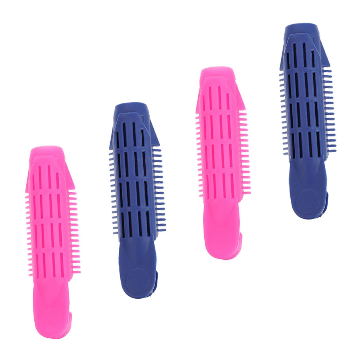 WOFASHPURET Fluffy Hair Root Clip Set 4pcs Instant Volumizing Clips for Hair Hairdressing Curlers Bang Roller Styling Accessory for Women