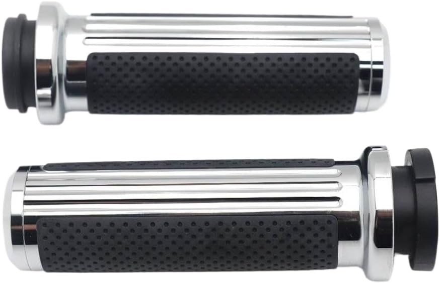 Electronic Throttle Hand Grips 1 Inch Compatible with Touring 2008 to 2025 Softail 2016 to 2025(BG-910C-CD)
