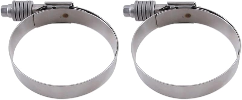 Abraçadeira de tensão constante com rosca sem-fim Mishimoto MMCLAMP-CTWG-92, 70–92 mm – Pacote com 2