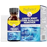 Bighero Wartss Corn Remover Maximum Strength Liquid with Salicylic Acid - Fast-Acting Wartsss Liquid Freeze Off Designed for Wartss, Plantar Wartss, Common Wartis, Flat Corn, Callus