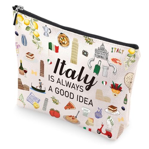 Paris Souvenirs Makeup Bag - Paris Travel Essentials Watercolor Cosmetic Bags Waterproof Toiletry Pouch Portable Traveling Accessories Party Birthday Gifts for Women Mom Daughter Friends Wife