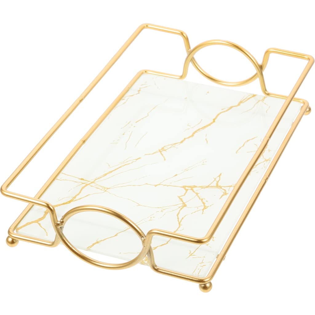 Bathroom Trinket Tray Desk Topper Home Vanity Tray Bathroom Desktop Decor Portable Products Storage D 27 00X16 00X5
