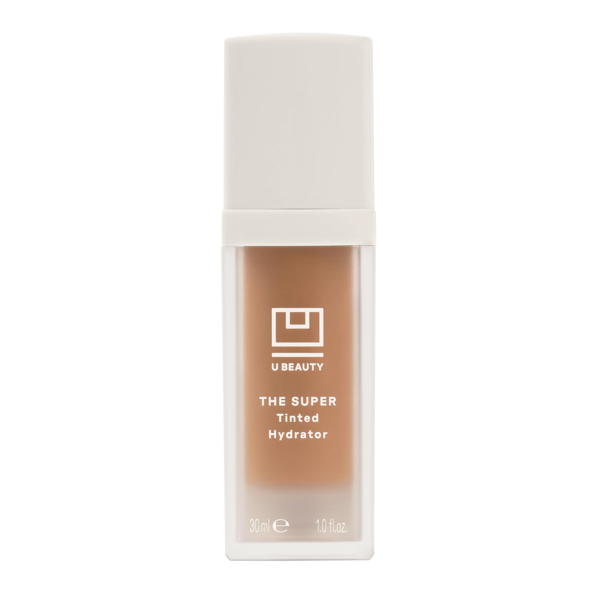 U Beauty The Super Tinted Hydrator - Crema hidratante de ácido hialurónico, megadosis hidratante de piel para una piel flexible, suave y de aspecto hasta 48 horas, tono 7 a 1 onza