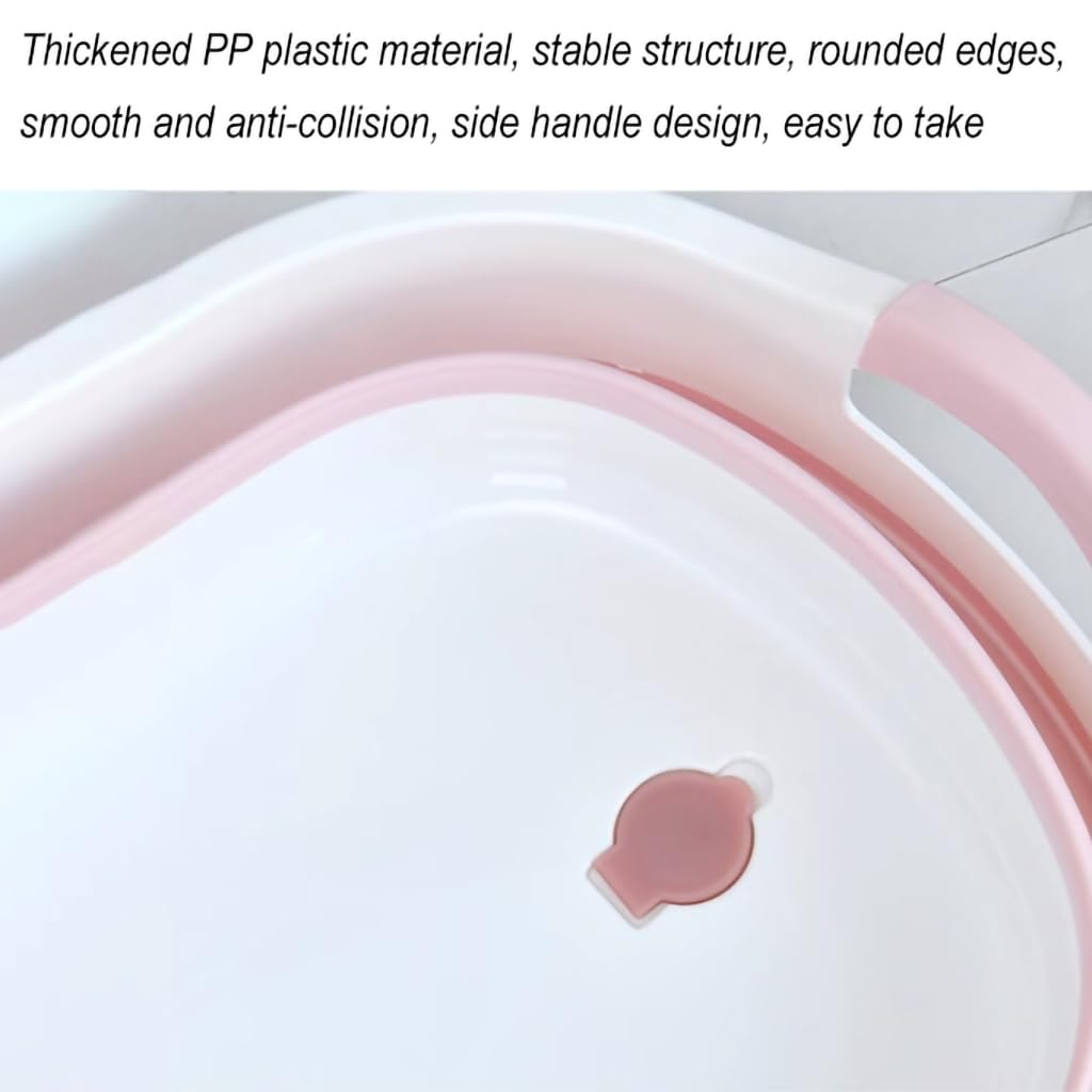 Vasca Da Bagno Pieghevole Per Animali - 53x38x24 Cm, Con Scarico, Per Cani E Gatti - Foto 2