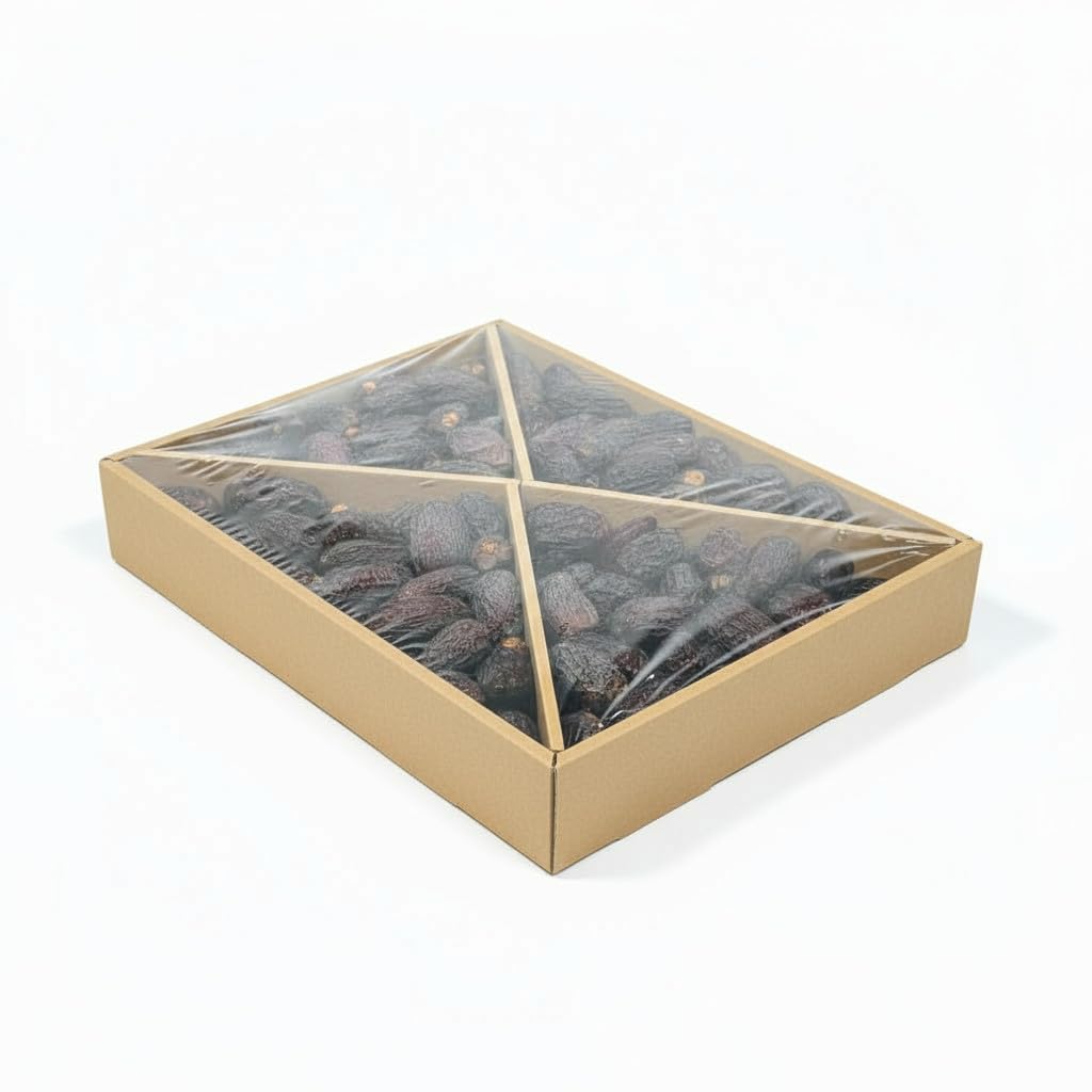 5 kg di datteri Medjool Medjoul Datteri Scatola Deglet Nour | Vegan | sapore aromatico fruttato e dolce (large)