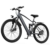 26-inch Adult Electric Mountain Bike | 250W Motor, 36V 13Ah Removable Battery | 3 Riding Modes | 7-Speed Gear System Suitable for flat terrain, hills, and commuting; ideal for both men and women