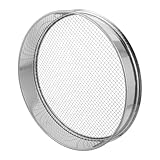 HEMOTON Tamis de Jardin Acier Inoxydable Tamis à Sol Fin Résistant pour Compost Sable et...