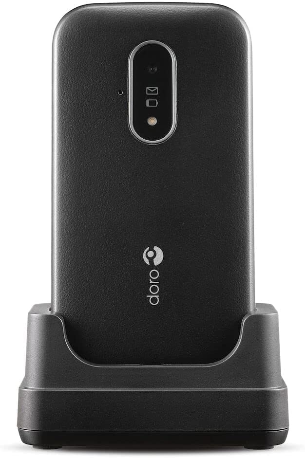 Doro 6821 4G Flip-mobil för Seniorer med Kamera och Assistansknapp