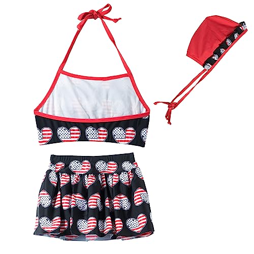 Image of Mud Kingdom Beach Sport Swimsuit for Girls Bathing Suit Bikini Set Summer Holiday
