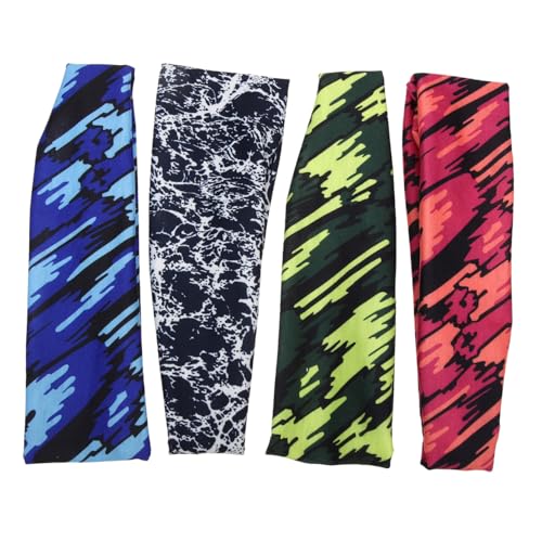 Bandeau avec clips Toyvian en polyester pour éliminer la sueur et stabiliser les cheveux longs