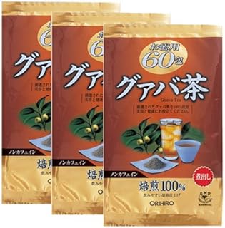 オリヒロ 徳用グァバ茶 ６０包【３袋セット】