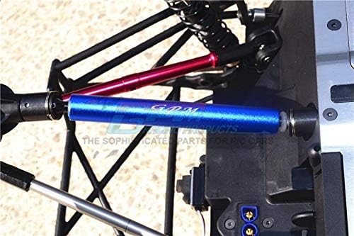 Miniatura 4 de 1:10 Baja Rey/Rock Rey/Hammer Rey U4 Piezas de actualización Aluminio y Acero Trasero CVD Eje de transmisión - Juego de 1 pieza Negro