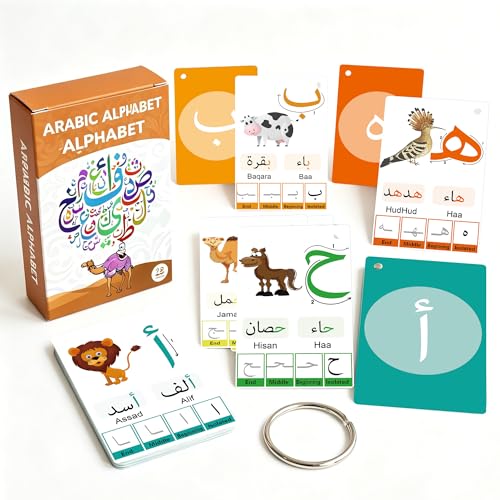 Arabic Flash Cards for Beginners - Alphabet Learning