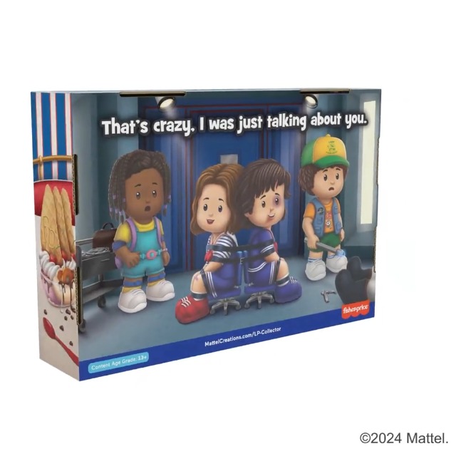 Fisher Price リトルピープル コレクター ストレンジャー シングス Little People Collector Stranger Things: Scoops Troop