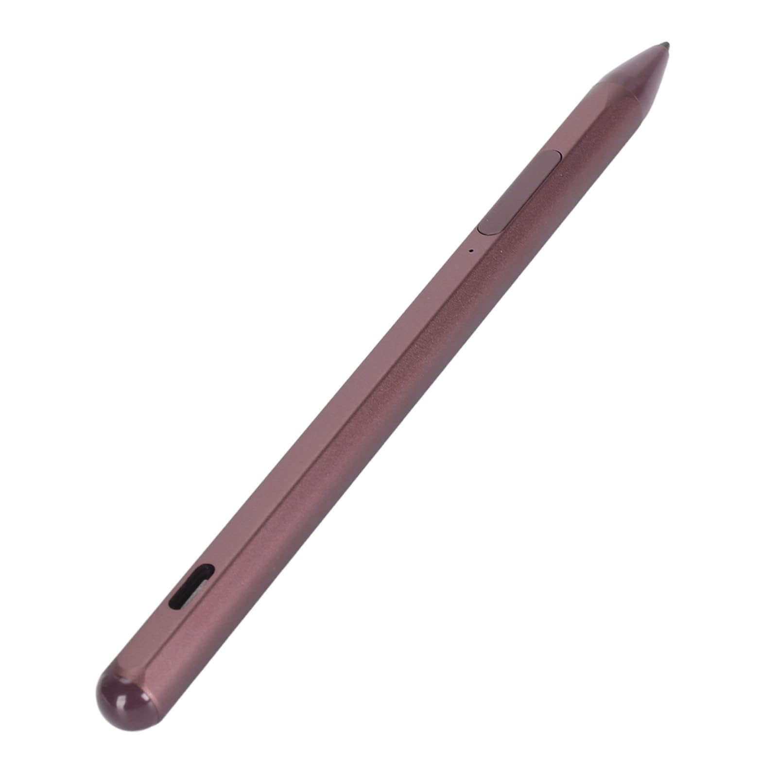 Fabater Eingabestift, 4096 Druckempfindlichkeit MPP 2.0 Tilt Active Pen, Kapazitiver Eingabestift mit 3 Ersatzspitzen, Spitzenclip und Magnetischer Saugkraft für Laptops, Tablets und Touch (Rosenrot)