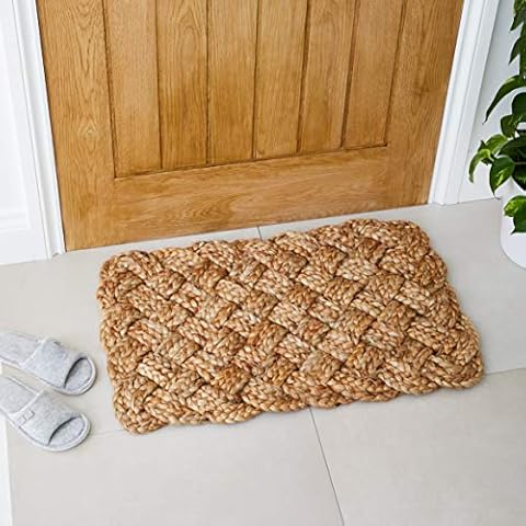 NATURELLE Stockport Lovers Knot Jute Mat Cover