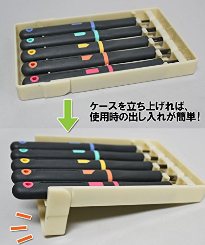 Amazon.co.jp: 義春製ラバーグリップ彫刻刀全鋼刃5本組セット
