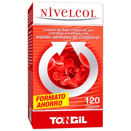 Nivelcol 120 Cápsulas | Levadura De Arroz Rojo, Fitoesteroles, Policosanol, Alcachofa Y Ajo Negro | Mantiene Tus Niveles Para Reducir El Colesterol | Fórmula Segura Y Eficaz De Tongil (1)