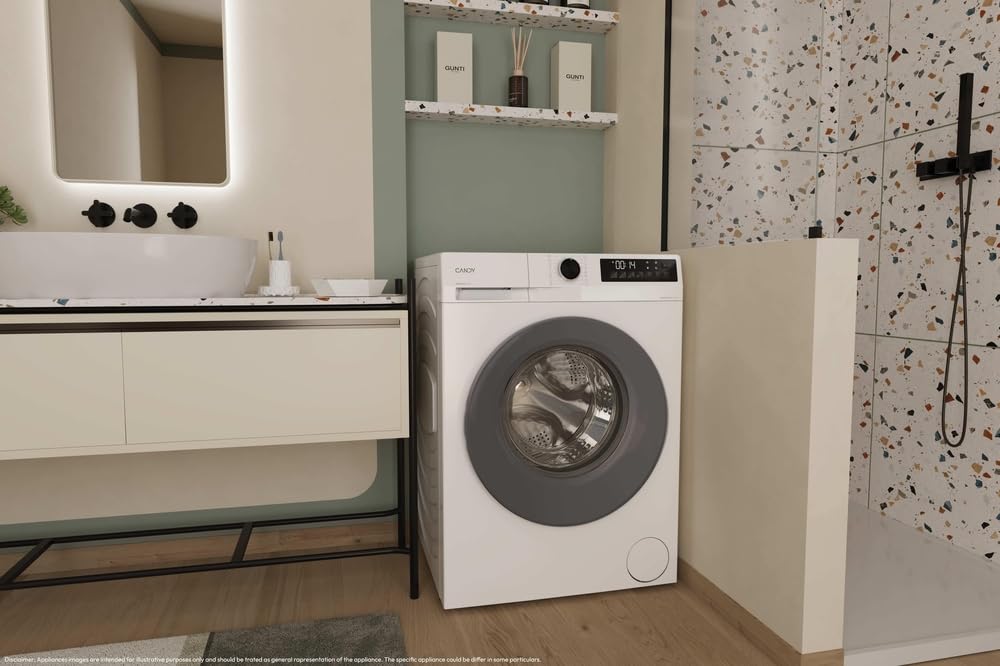 GD49G8-S - Lavatrice 9 Kg, 1400 giri, Inverter, Libera Installazione, Classe energetica A