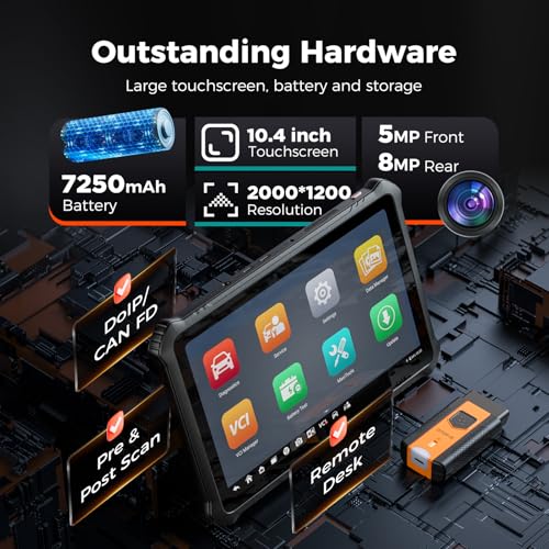 Image of OTOFIX D1 PROS ECU Coding Diagnostic Scanner, Bi-Directional Scan Tool, 2 Years Updates, FCA Renault SGW, 5X AutoScan 2.0, 40+ Resets, CANFD DoIP, VAG Guided, All System Scan Tool, Upgraded of D1