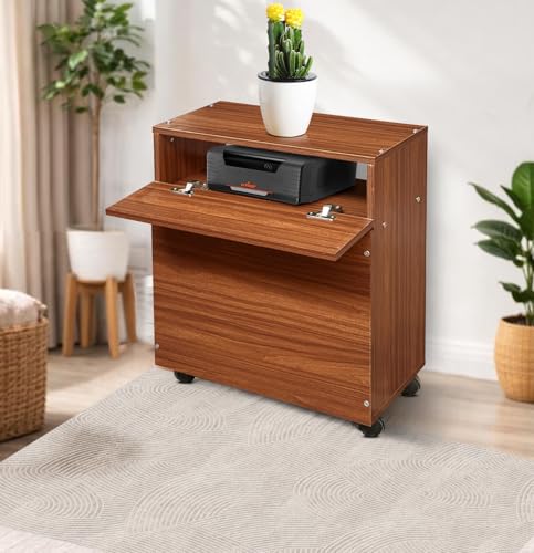 ADMIRA Wood Inverter Trolley with Wheels - Image 2
