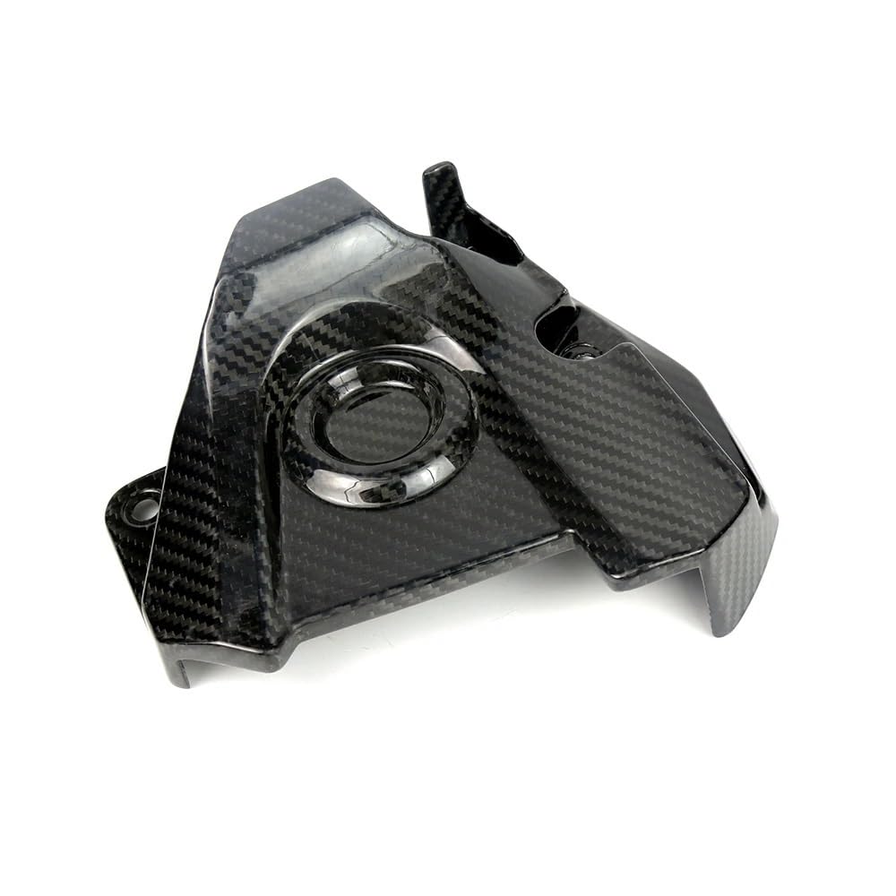 Moto Pignone Protezione Copertura della cassa frizione a catena in fibra di carbonio adatta per Yamaha MT09 MT-09 MT 09 FZ09 Tracer FJ09 2014-2020