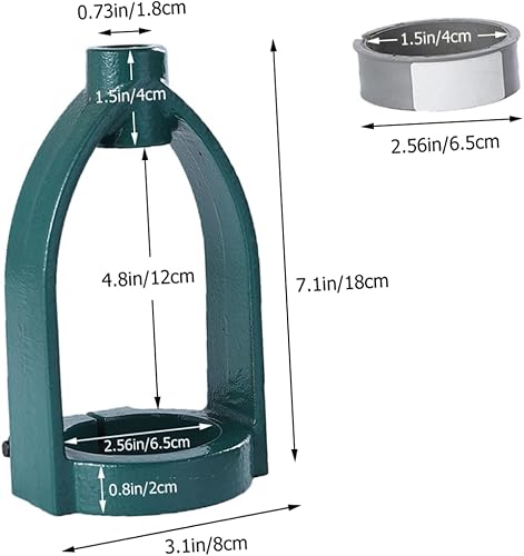 Miniatura 9 de Yardwe Accesorios de mortaja para taladro de banco portátil, adaptador de broca de mortaja y accesorios, juego de cincel, herramientas de mortaja y