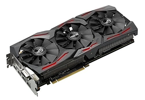 Image of ASUS GeForce GTX 1080 8GB ROG Strix Graphics Card (STRIX-GTX1080-8G-GAMING) (Renewed)