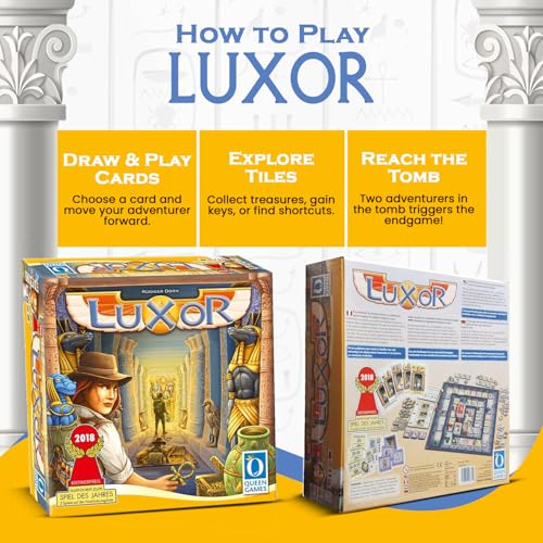 Luxor Juego de Mesa Estrategia para Familias 8+ miniatura 4
