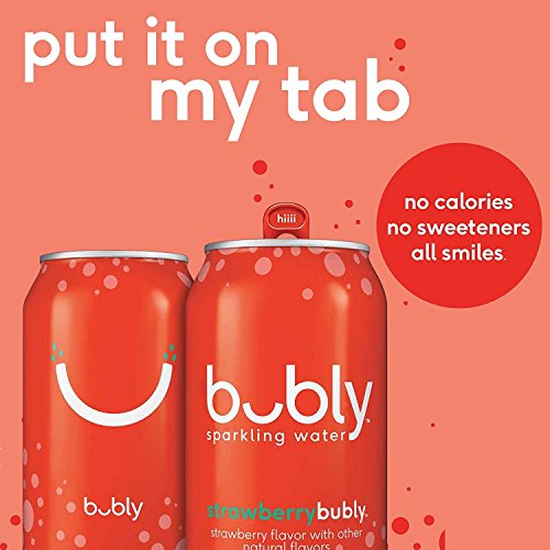 bubly Sparkling Water, Summer Variety Pack, 12oz Cans (18 Pack)