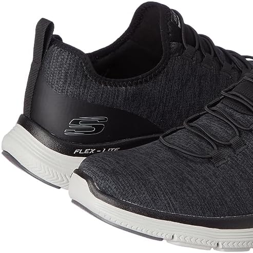 Skechers Men's Flex Advantage 4.0 Contributo Loafer Oxford, Black/Gray, 10 | Image 7