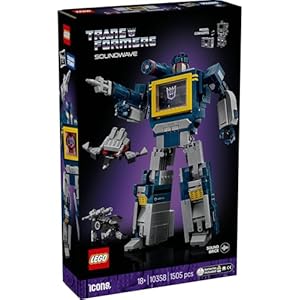 Amazon.co.jp - レゴ® アイコン トランスフォーマー：サウンドウェーブ 10358